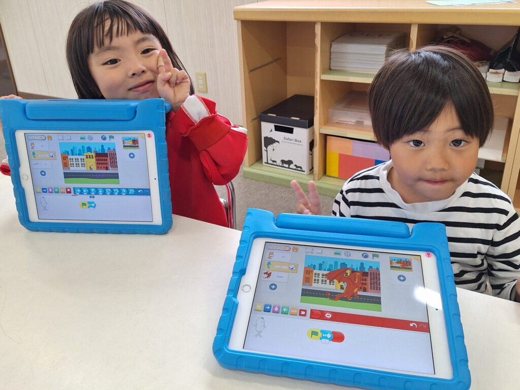 わかば幼稚園レッスン風景